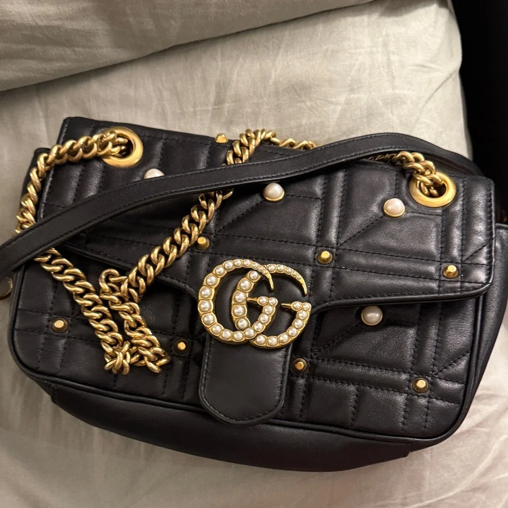 Marmont bag with Pearls - Picture 12 of 15